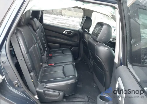 2015 Nissan Pathfinder Platinum из США, поврежденный, VIN 5N1AR2MM8FC658767